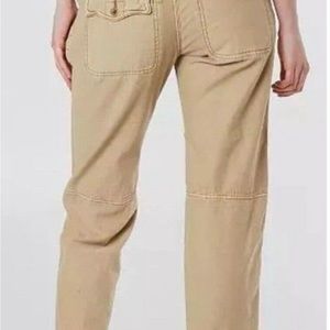 Free people boyfriend utility pants